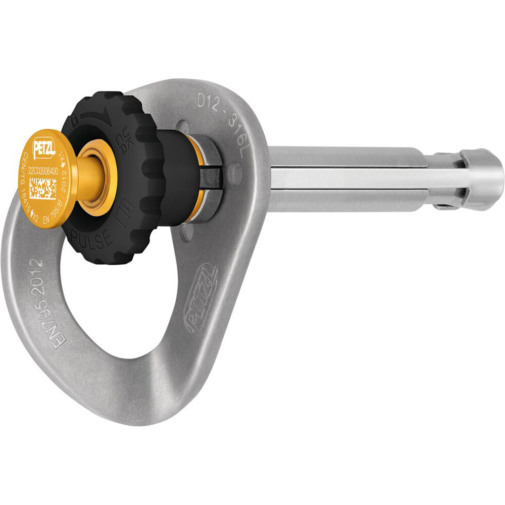 Petzl anclaje extraible coeur pulse 12 mm seguros perforados