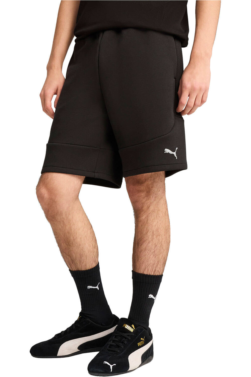 Evostripe bermudas hombre Negro (L)