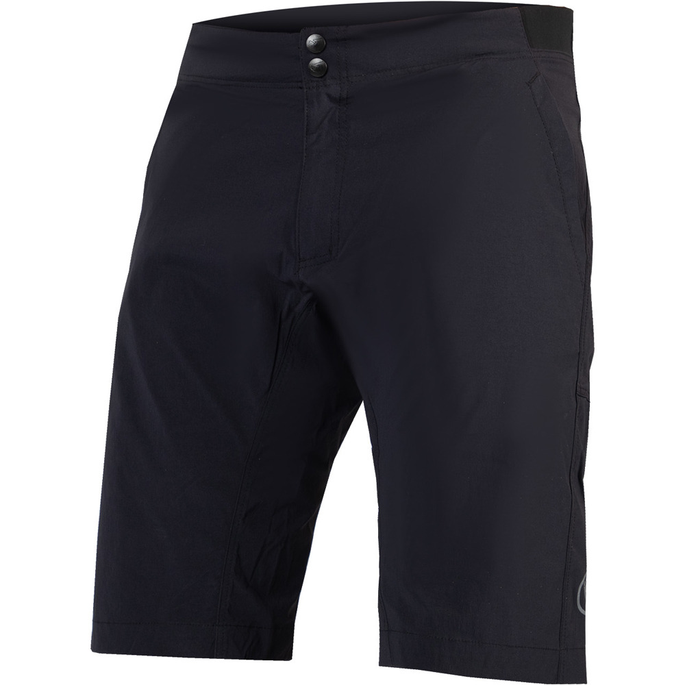 Hummvee lite pantalón corto ciclismo hombre Negro (XXL)