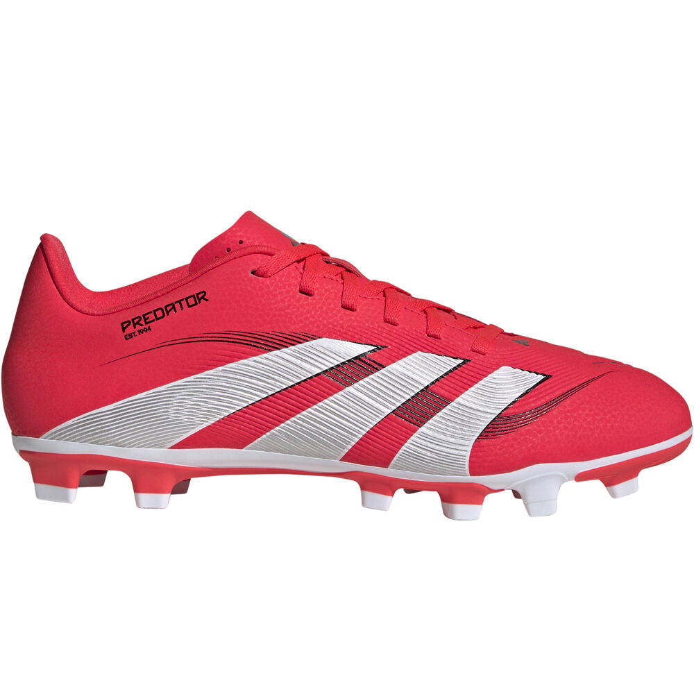 Predator club fg/mg botas de futbol cesped artificial Rojo (42 2/3)