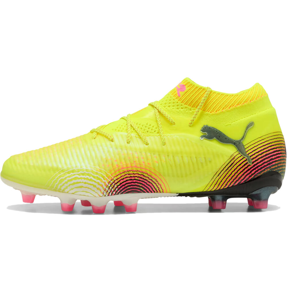 Future 8 ultimate ag botas de futbol cesped artificial Amarillo (44)