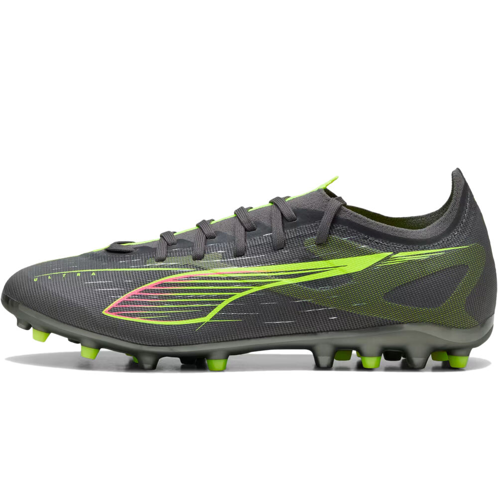 Ultra 5 match mg botas de futbol cesped artificial Negro (46)