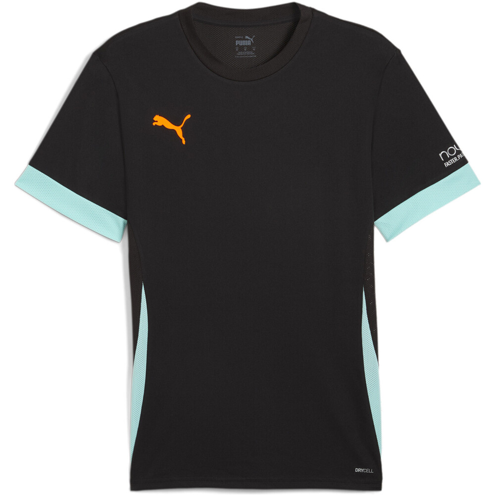 Padel camiseta tenis manga corta hombre Negro (S)