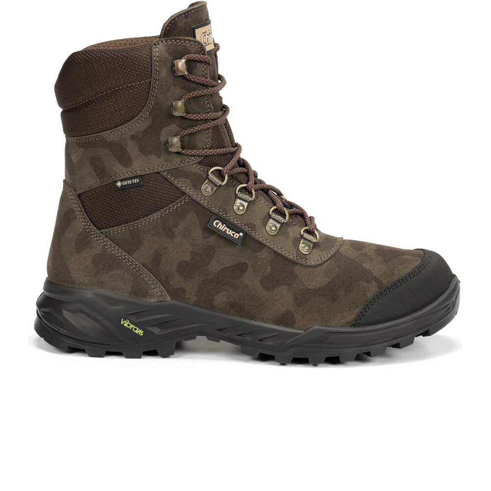 Barbet gore-tex bota trekking hombre Verde (42)