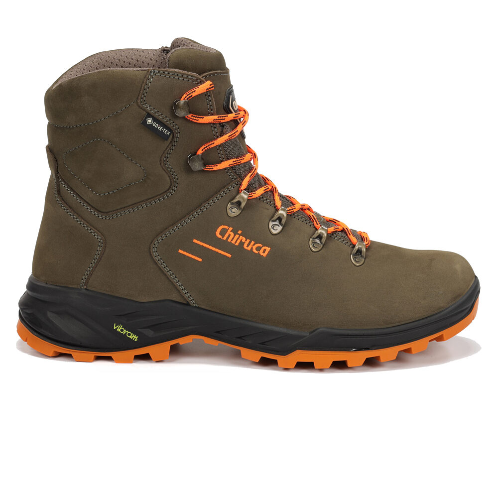 Game hi vis gore-tex bota trekking hombre Verde (46)