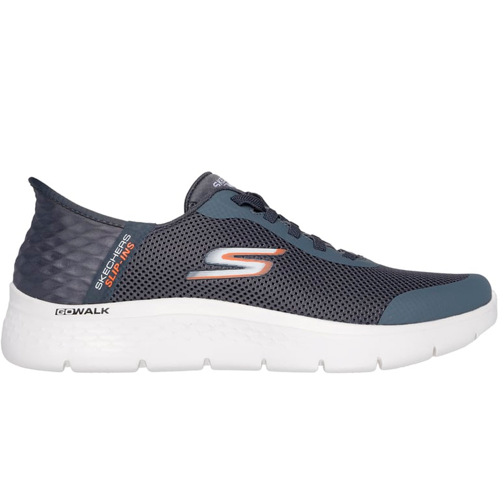 Go walk flex - hands up zapatilla cross training hombre Gris (46)