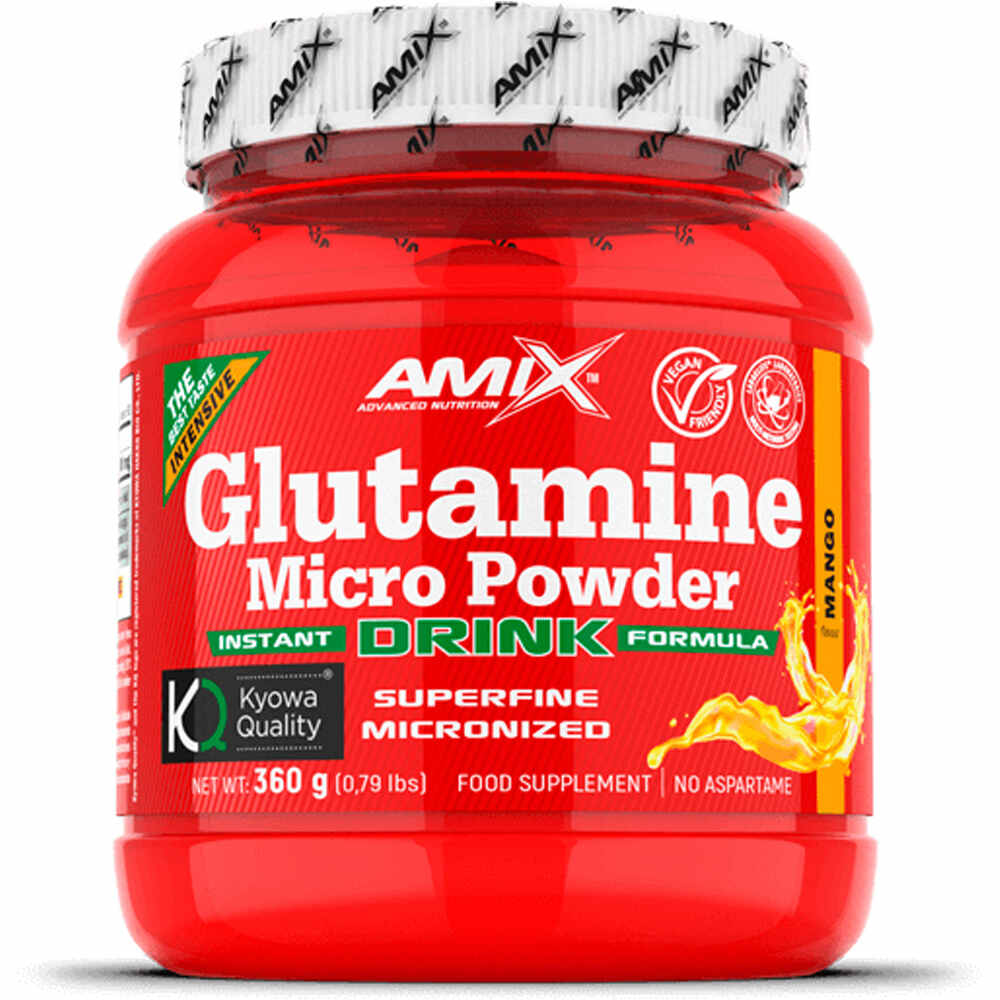 Amix Nutrition l-glutamine powder drink 360 gr