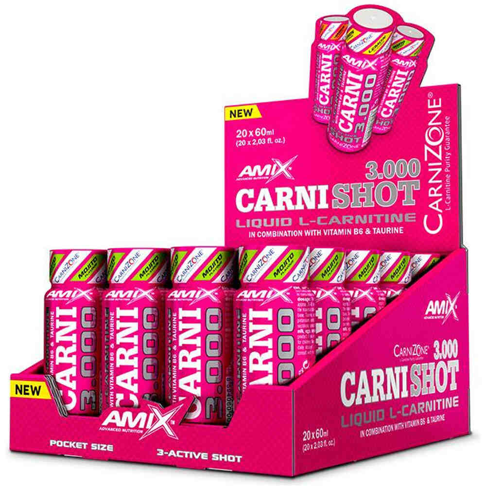 Carnishot 3000 20x60 ml complementos nutricionales (UNICA)