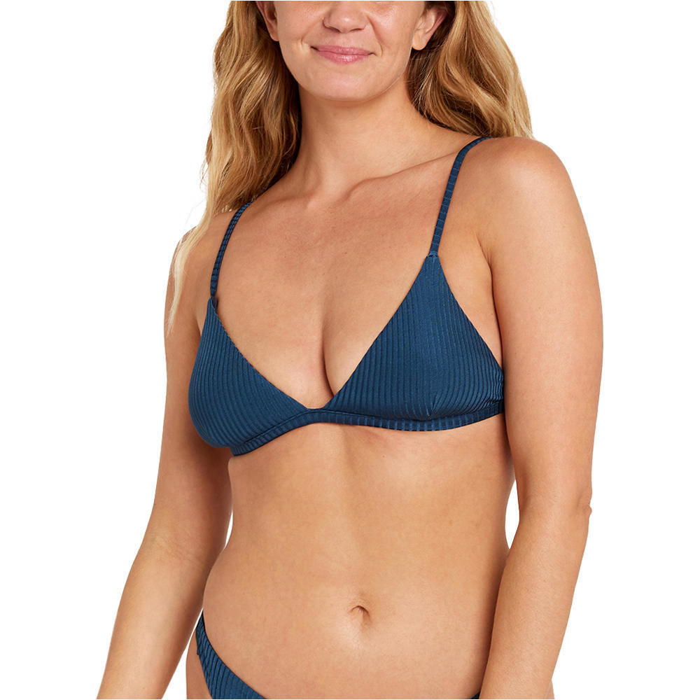 Modern rib fixed parte de arriba bikini Marino (XL)