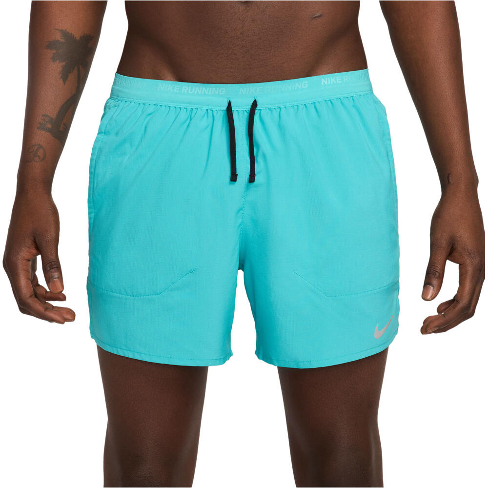 Dri-fit stride pantaloneta técnica hombre Azul (S)