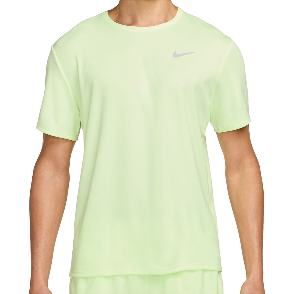 Dri-fit uv miler camiseta técnica manga corta hombre Amarillo (XL)