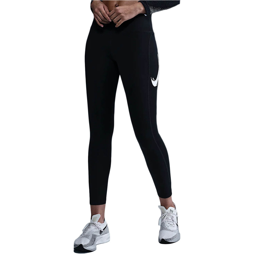 Nike dri-fit fast malla larga running mujer