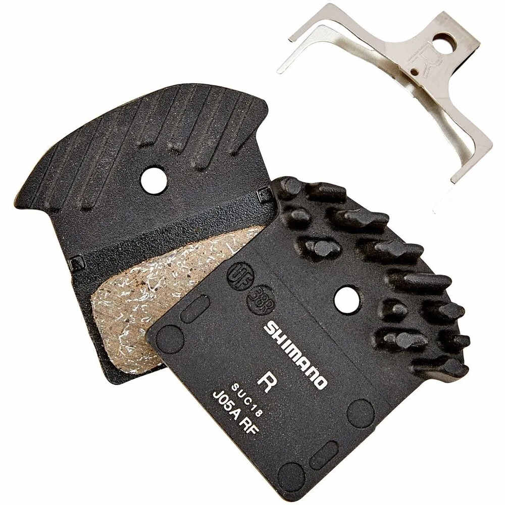 Shimano Pastilla de resina j05a-rf con aleta pastillas discos y accesorios freno
