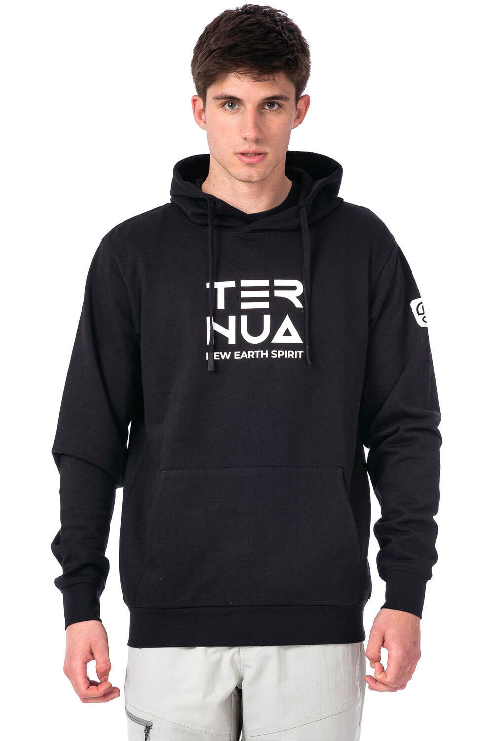 Fogo island Sudaderas Montaña Hombre Negro (XL)