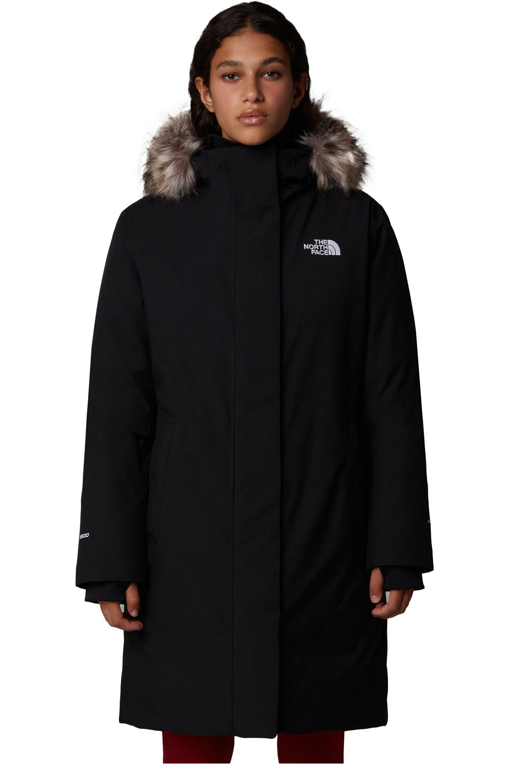Arctic chaqueta impermeable insulada mujer Negro (XL)