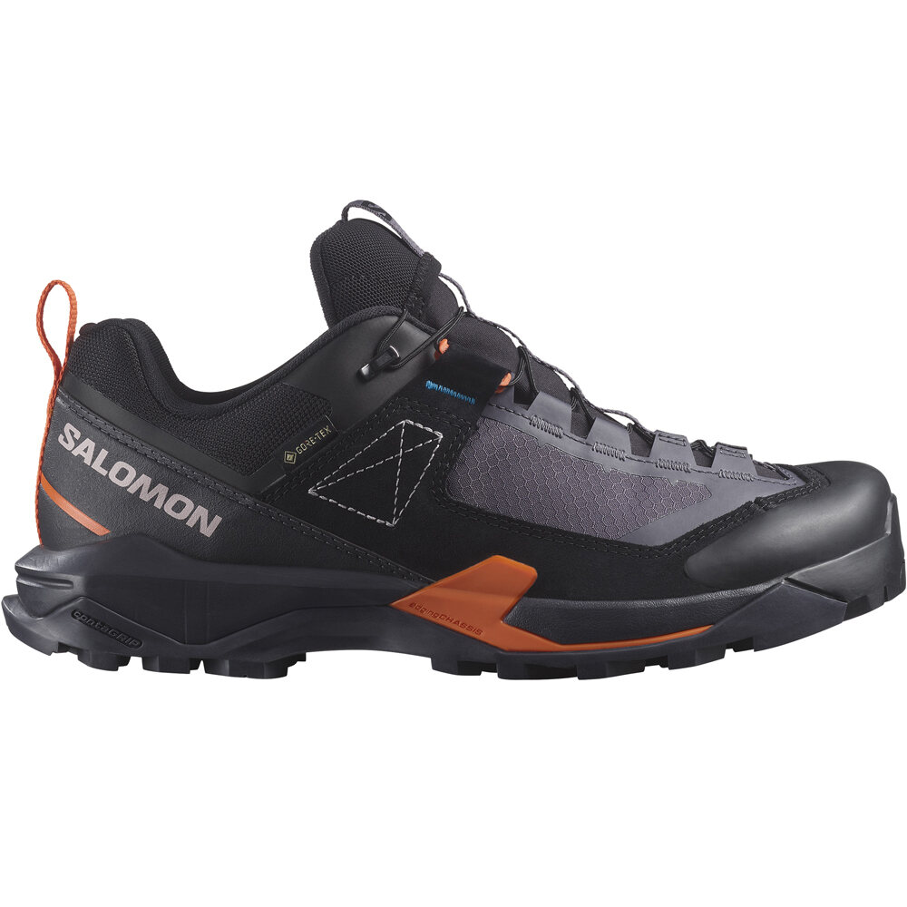 X ultra alpine gore-tex zapatilla trekking mujer Morado (38)