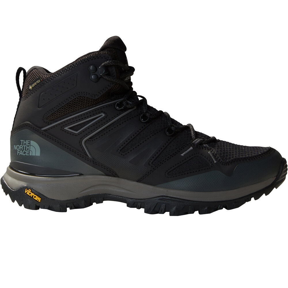 Hedgehog mid gore-tex bota trekking hombre Negro (44,5)