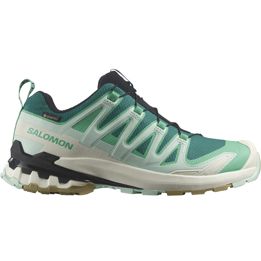 Xa pro 3d v9 gore-tex zapatillas trail mujer Verde (40 2/3)