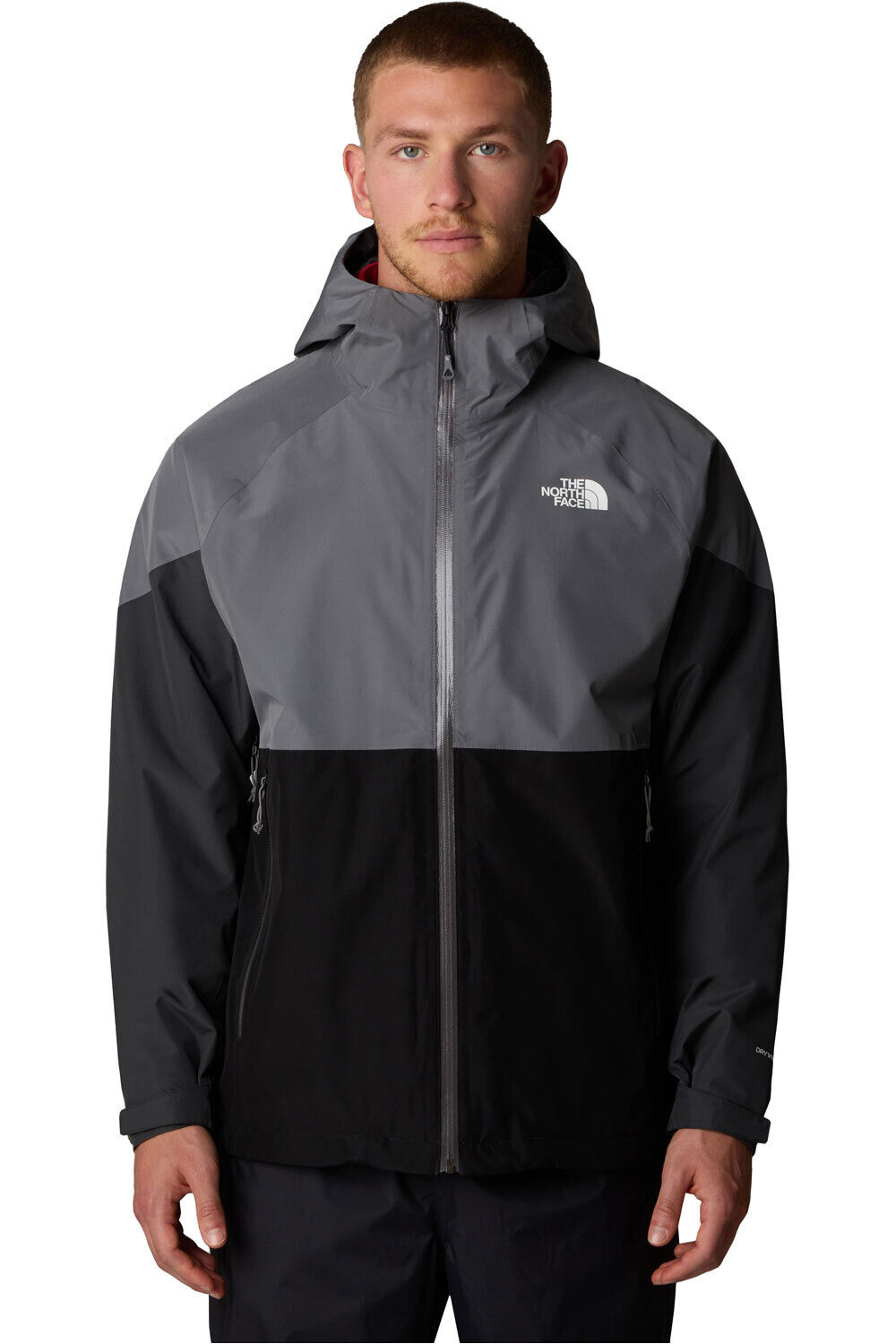 Lightning chaqueta impermeable hombre Gris (S)
