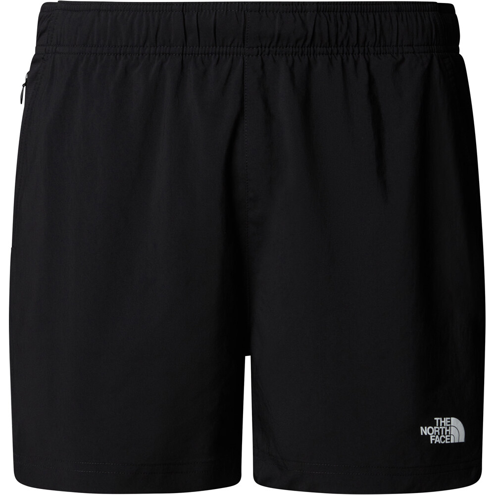 Pantalón corto montaña hombre Negro (XL)