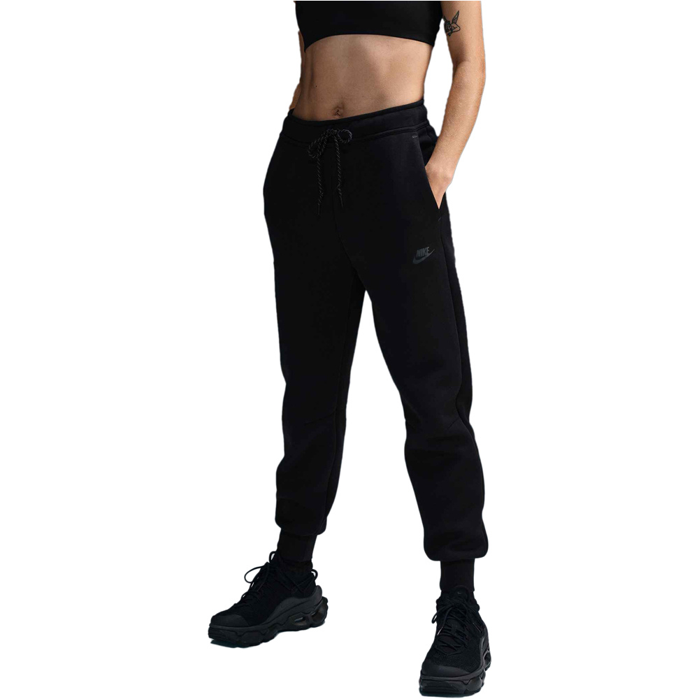 Sportswear tech pantalón mujer Negro (L)