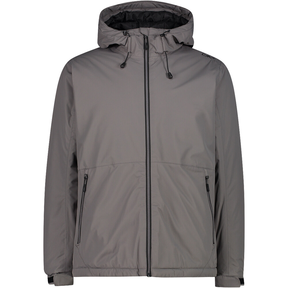 Man jacket fix hood chaqueta impermeable insulada hombre