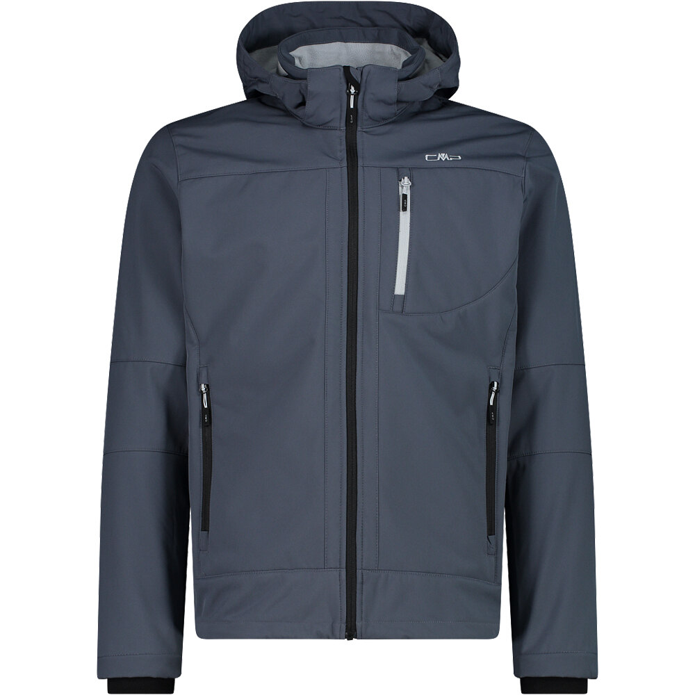 Cmp man jacket zip hood chaqueta softshell hombre
