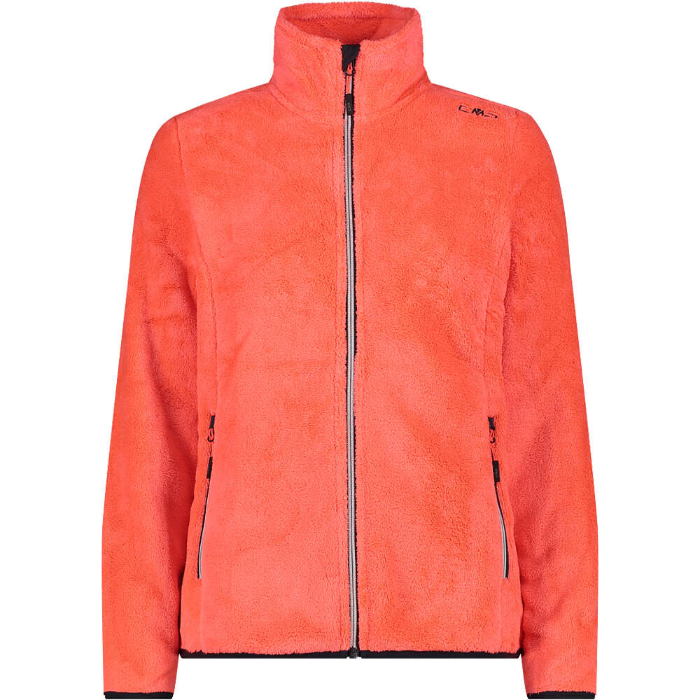 Cmp woman jacket forro polar mujer · Naranja