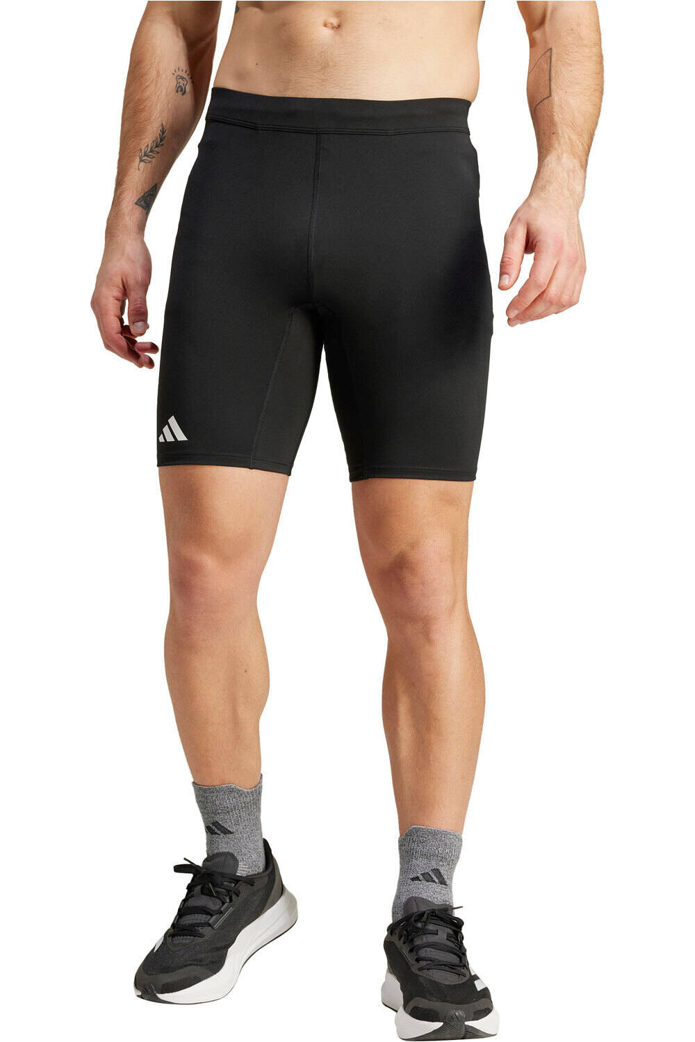 Adizero essentials malla corta running hombre Negro (L)