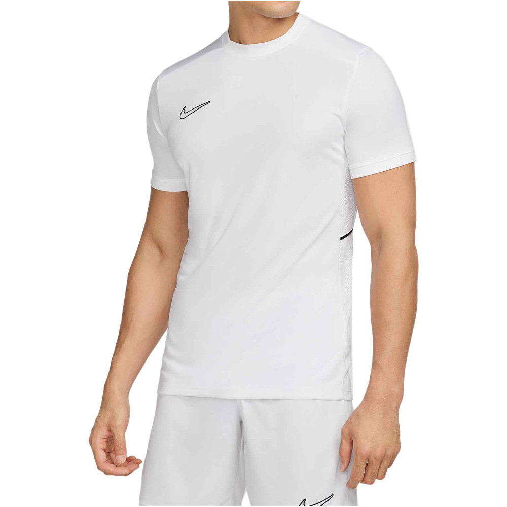 Dri-fit academy 25 camisetas fútbol manga corta Blanco (M)