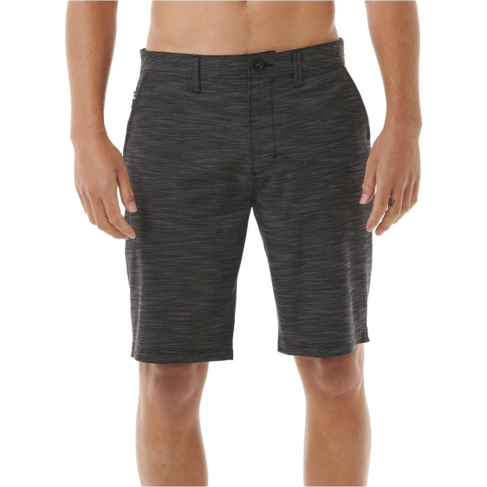 Boardwalk jackson bermudas hombre Negro (36)