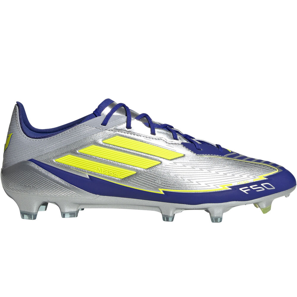 F50 elite fg messi botas de futbol cesped artificial Plata (38 2/3)