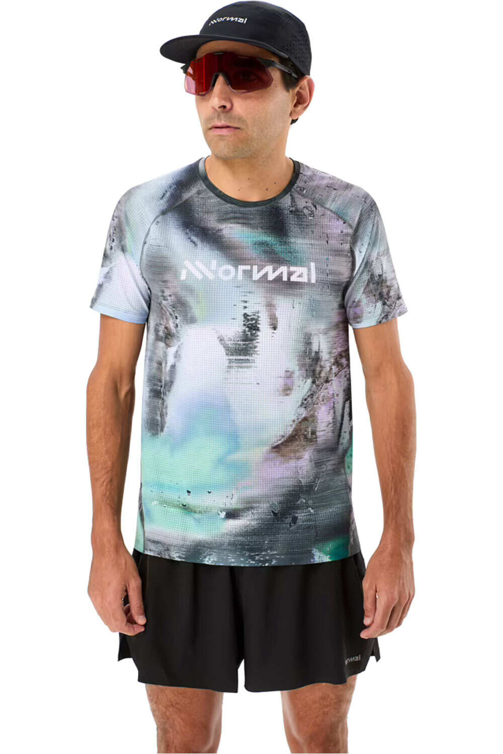 Nnormal race nature camisetas trail running manga corta hombre