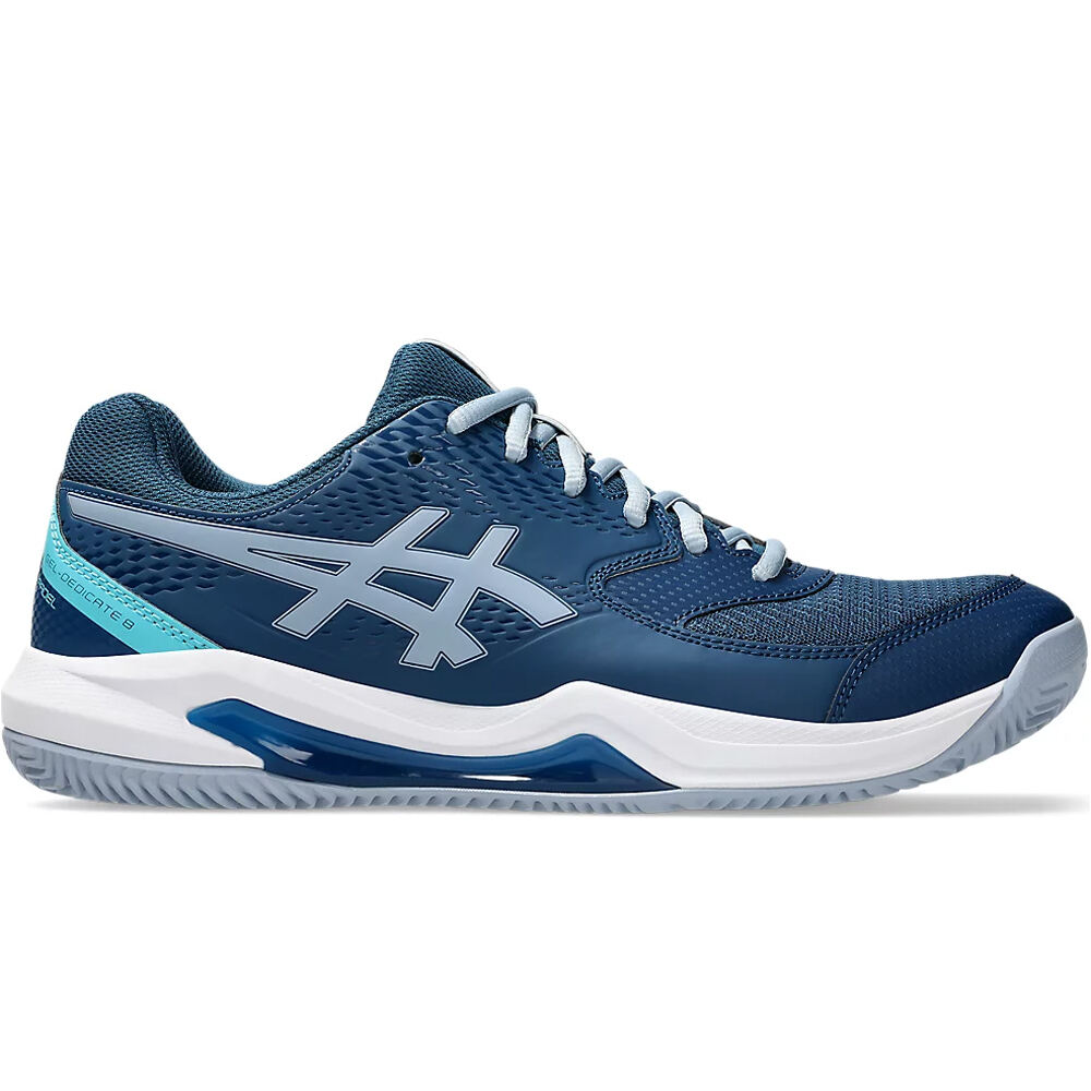 Gel dedicate 8 Zapatillas Padel Hombre Marino (43,5)