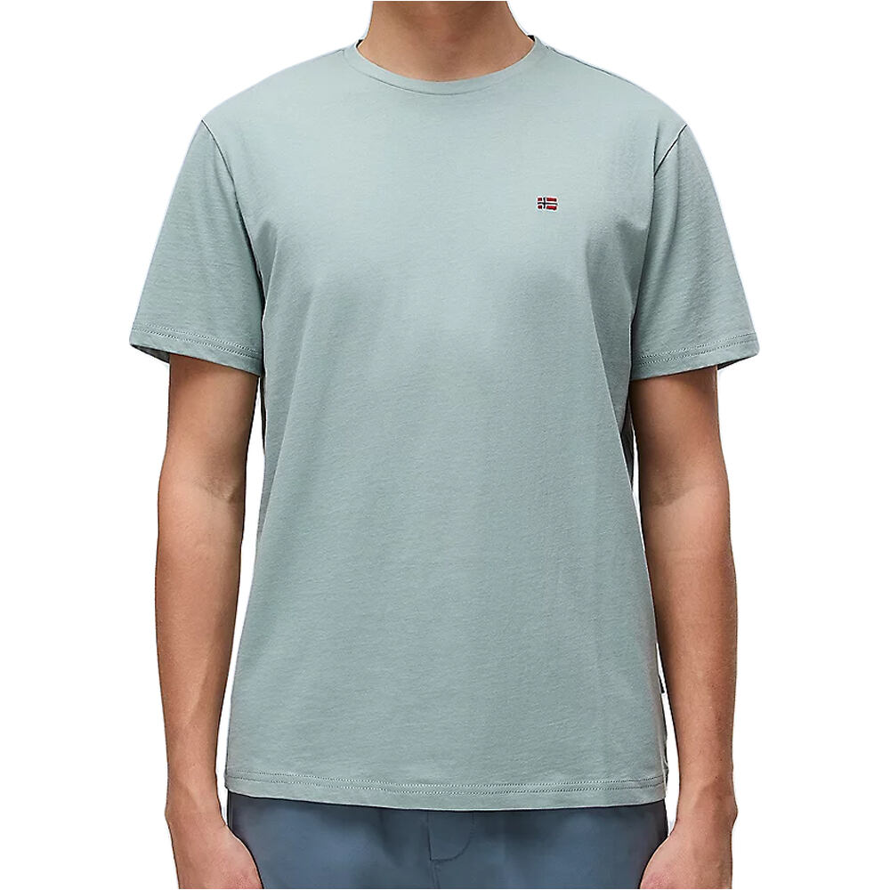 Salis camiseta manga corta hombre Verde (S)