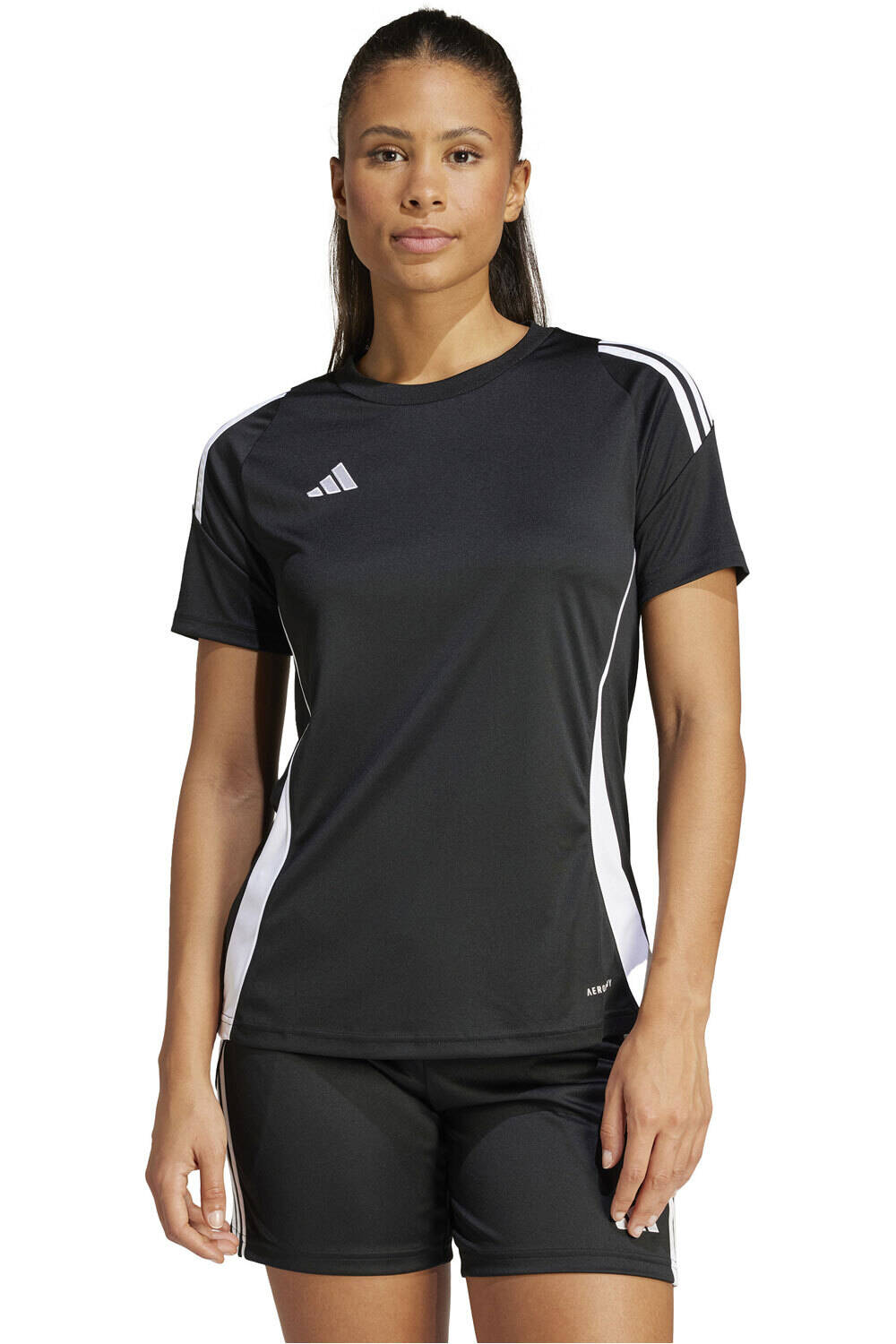 Tiro24 camisetas fĂștbol manga corta Negro (XS)