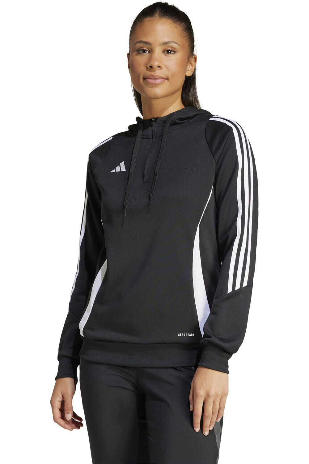 Tiro24 sudadera mujer Negro (L)
