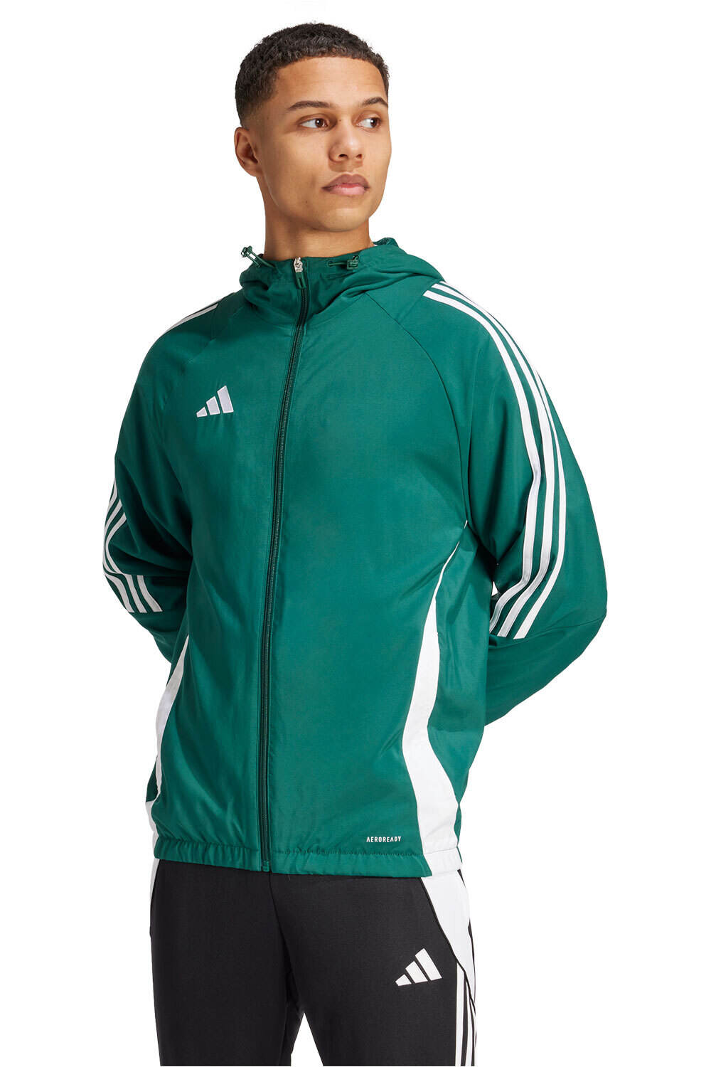 Tiro24 chubasqueros y chaquetones entrenamiento fĂștbol Verde (M)