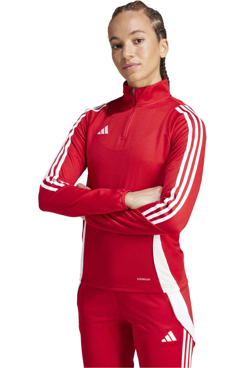 Tiro24 sudadera mujer Rojo (S)
