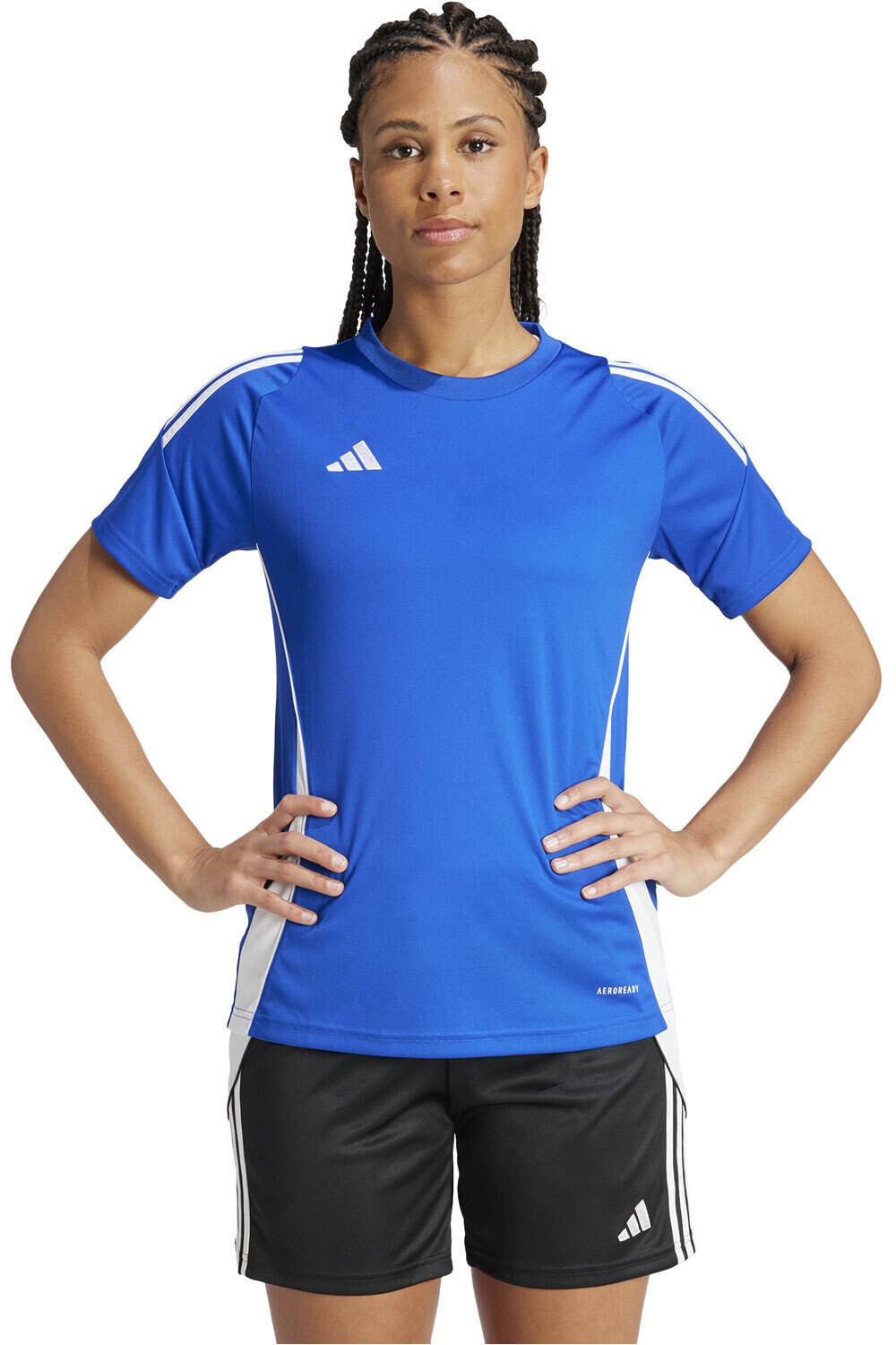 Tiro24 camisetas fútbol manga corta Azul (XS)