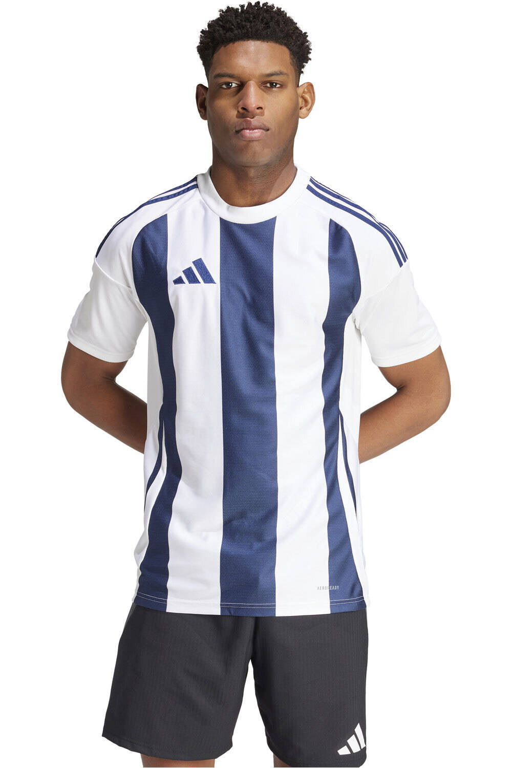Striped 24 camisetas fútbol manga corta Marino (XXXL)