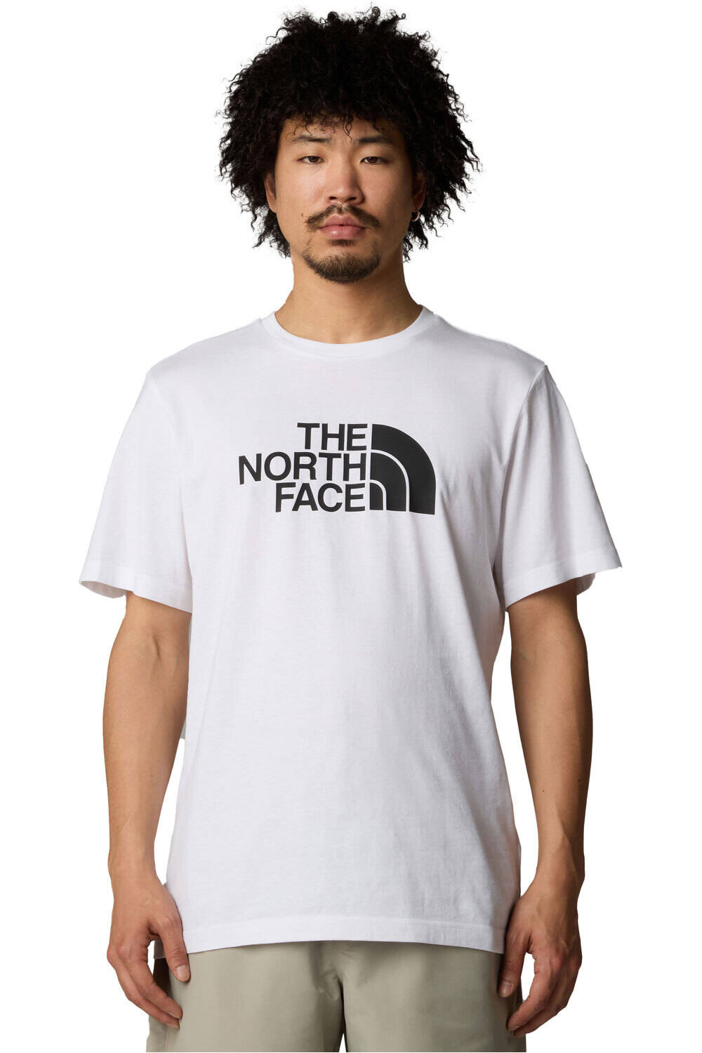 Easy camiseta manga corta hombre Blanco (XL)