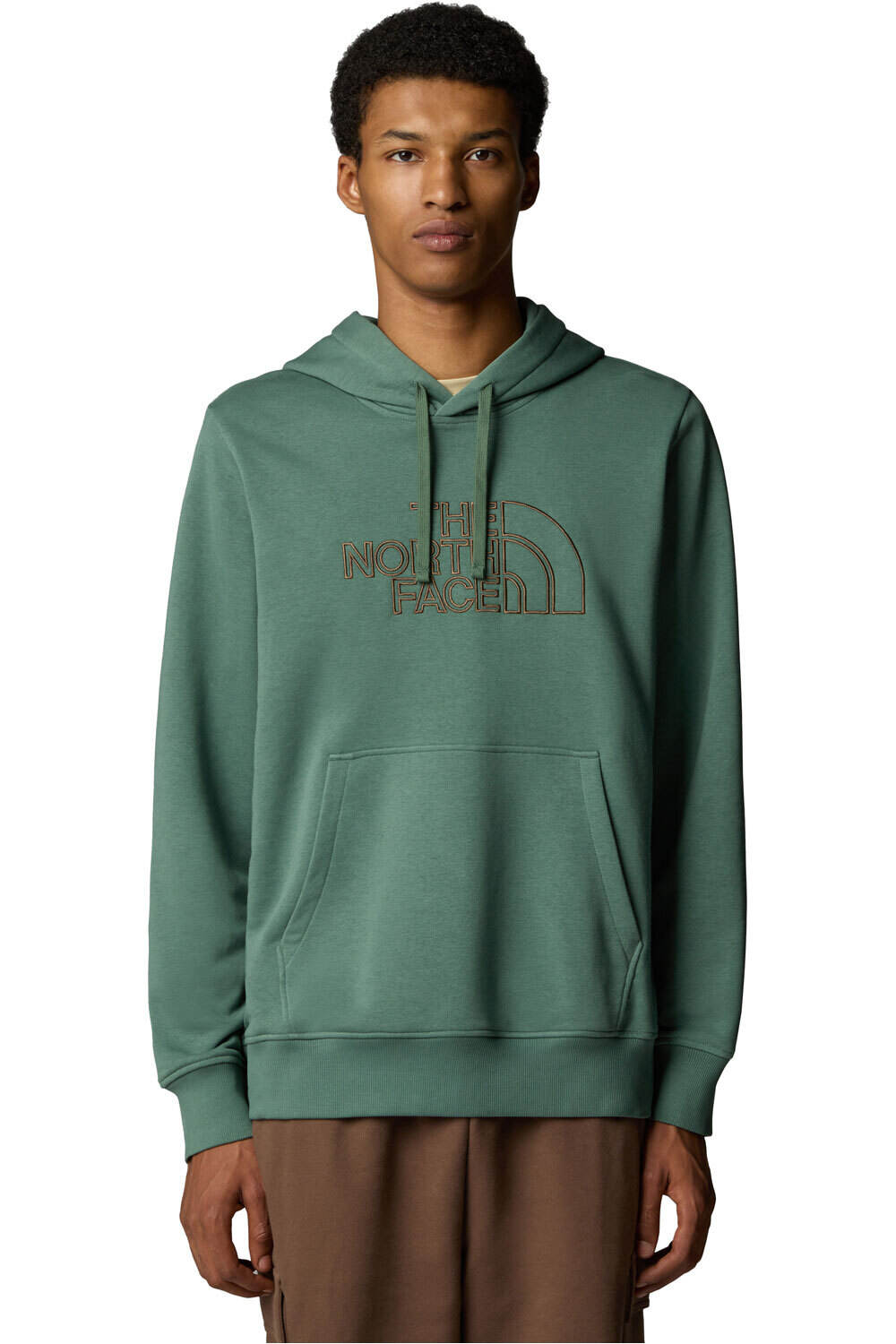 Drew peak light sudadera hombre Verde (M)