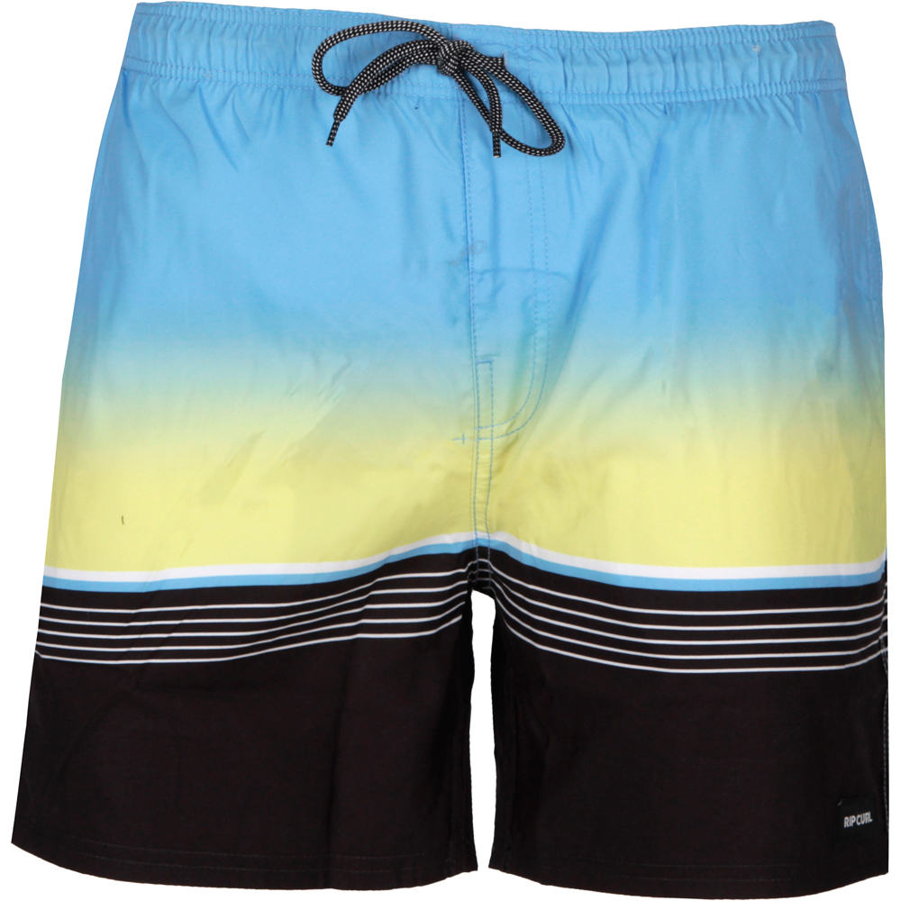 Radial line volley bañador playa hombre Negro (M)