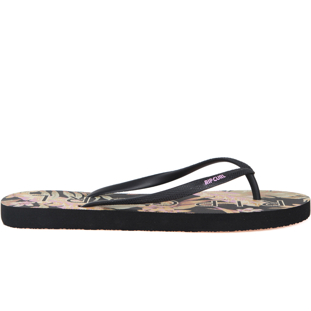Mixed chanclas mujer Negro (36)