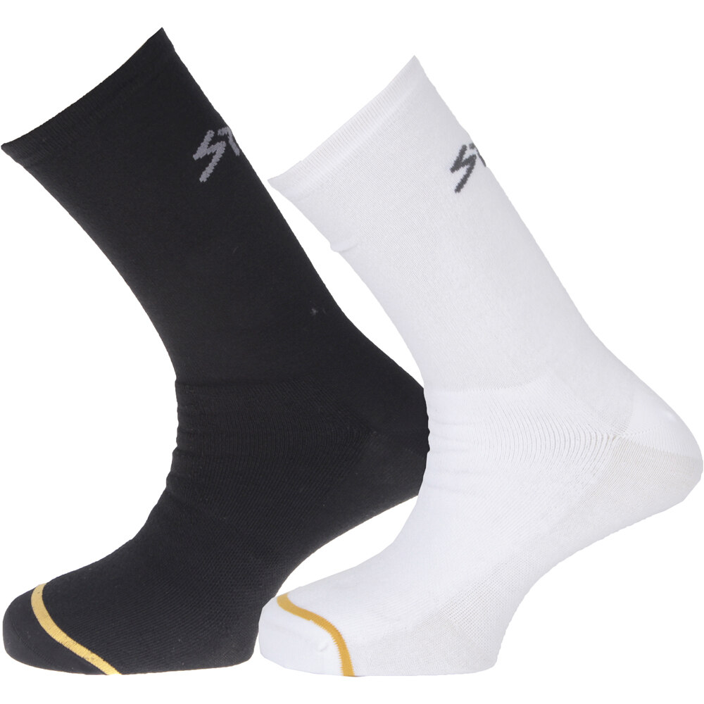 Fs largo 2p calcetines ciclismo Blanco (L)
