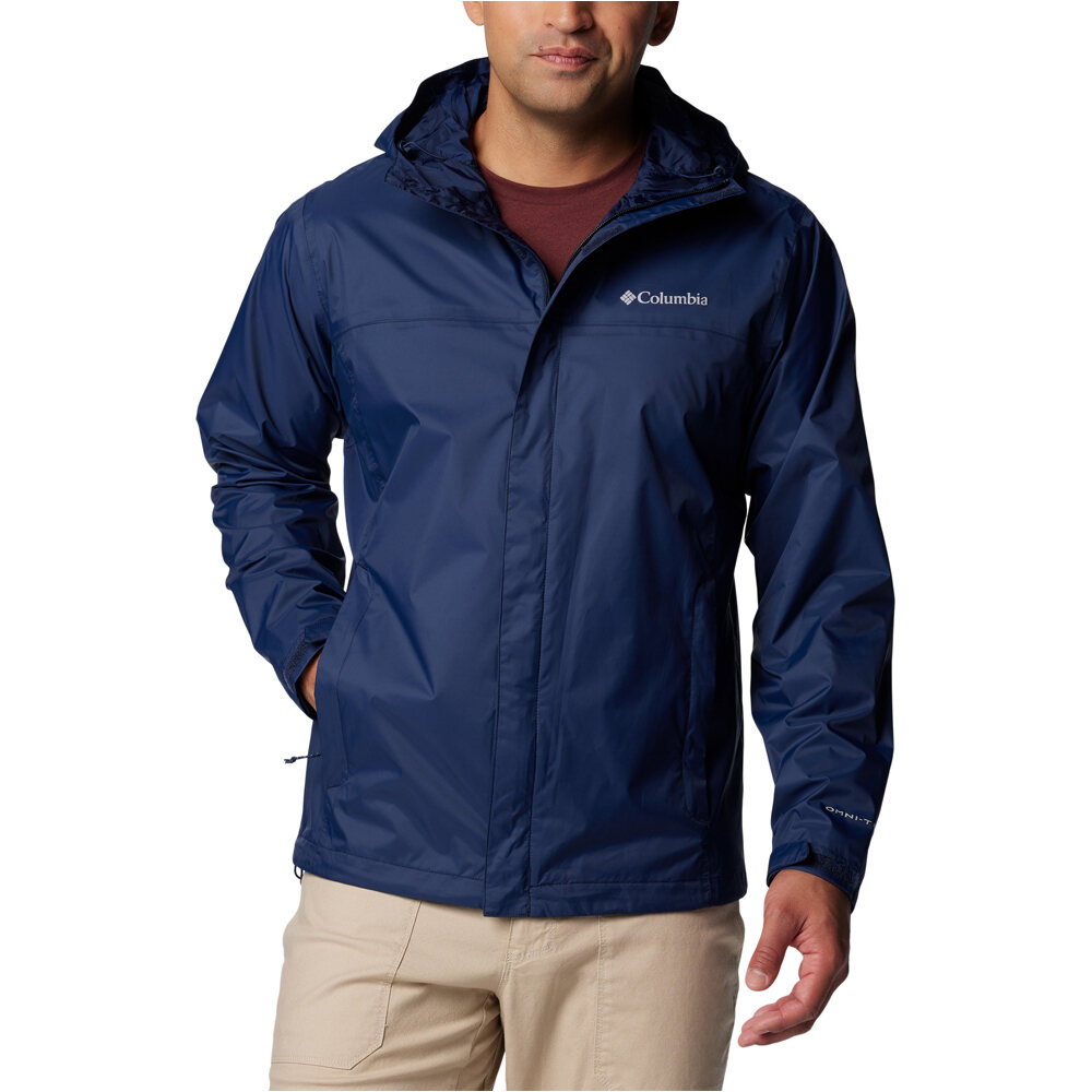 Watertight ii chaqueta impermeable hombre Azul (S)