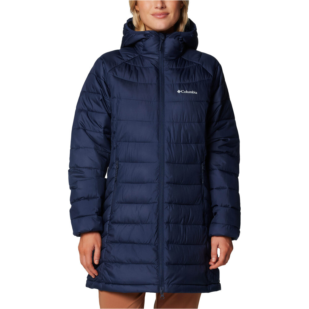 Powder lite ii mid chaqueta outdoor mujer Azul (XS)
