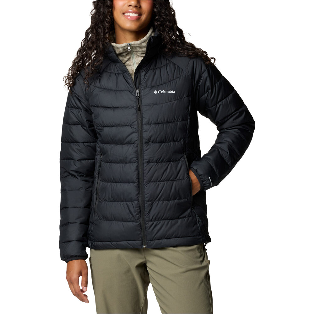 Powder lite ii chaqueta outdoor mujer Negro (XL)