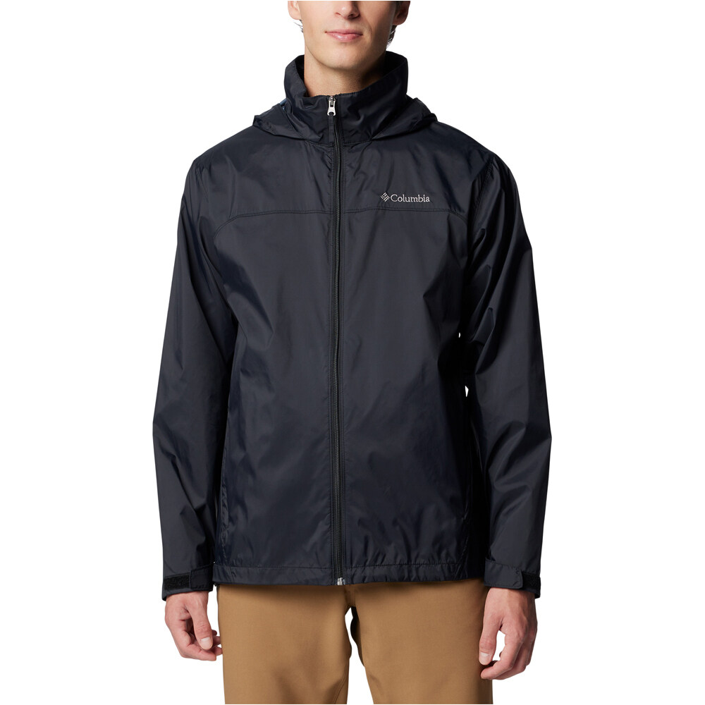 Glennaker lake ii chubasquero hombre Negro (L)